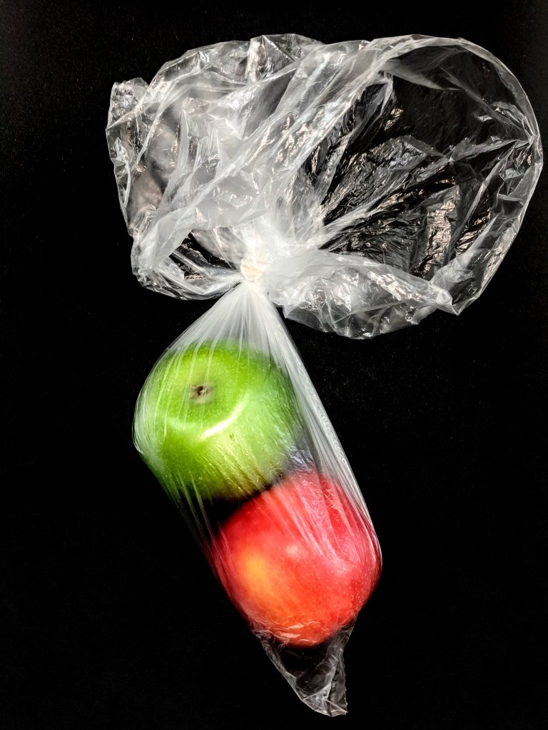 plastic bag vegetable